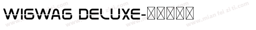 Wigwag Deluxe字体转换